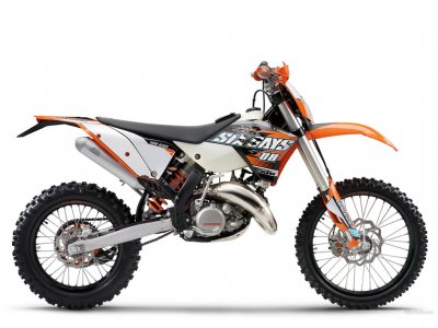 motocykl KTM 125 EXC 2009 (1)
