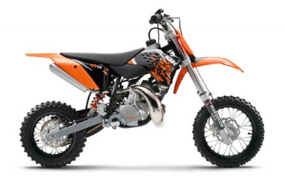 motocykl KTM 50 SX 2009 (1)