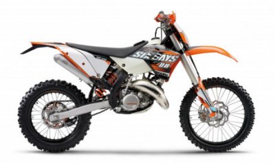motocykl KTM 125 EXC SIXDAYS 2009 (1)